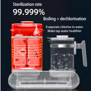Nouveau Style grande capacité stérilisateur à vapeur numérique chauffe-biberon chauffe-lait rapide avec bouilloire - Product Image 3