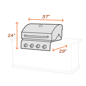 Couvercle de four <span class=keywords><strong>à</strong></span> <span class=keywords><strong>pain</strong></span> personnalisé <span class=keywords><strong>étanche</strong></span> pour barbecue Blackstone - Product Image 3