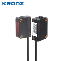 Sensores Fotoeléctricos KRONZ con LED de Punto, Sensor Láser Difuso, Salida NPN/PNP, Anti-interferencia Sick, IEC60529 IP64, DC 12-24V