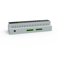 Controlador de fuente de alimentación de relé ECOWA Tuya ZigBee de 16 canales 16A 50A, módulo de interruptor de circuito inteligente WiFi compatible con interruptor RS485