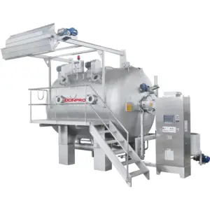 Factory Price Soft Flow Dyeing Bleaching Cleaning Machine For Fabrics Industry