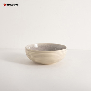 Custom Nordic Matte Reactive Glaze Ceramic Ramen <b>Soup</b> <b>Bowl</b> Stoneware Rice <b>Bowls</b> Pottery Cereal <b>Set</b> - Product Image 2