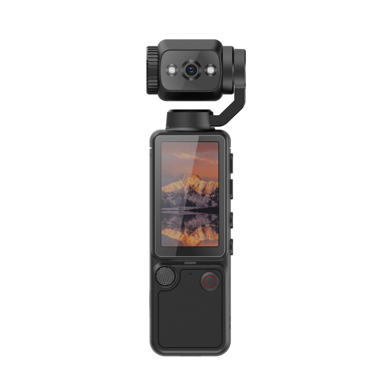 Negro [Tarjeta de 32 GB + Mini trípode + Cordón + Cable USB]