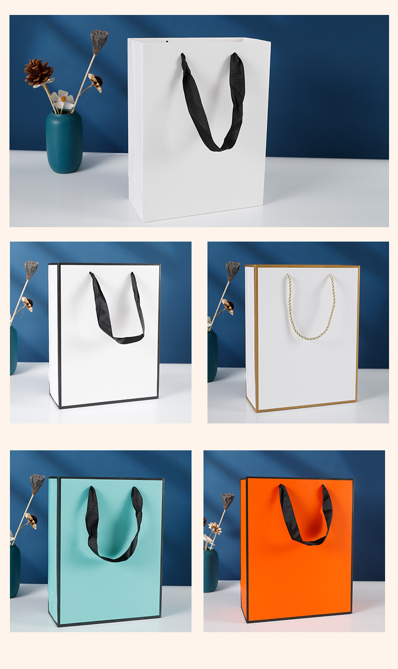 shopping bag custom luxury paper logo