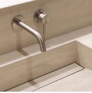 Mobile <span class=keywords><strong>da</strong></span> <span class=keywords><strong>Bagno</strong></span> Sospeso Personalizzabile in Pietra Sinterizzata con Lavabo Integrato Senza Giunzioni in Solid Surface - Product Image 5