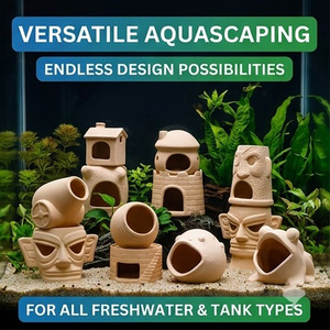 Décoration d'aquarium pour aménagement paysager, bassin d'élevage, maison de retraite, récipient de ponte, pièce décorative, vente <span class=keywords><strong>en</strong></span> gros usine - Product Image 1