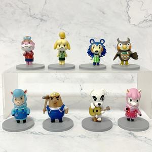 Set de 8 Figuras de Acción Miniatura de Animal <span class=keywords><strong>Crossing</strong></span>, Personajes como Marty, Totakeke, Isabelle, Ankha, <span class=keywords><strong>New</strong></span> Horizons, Juguetes de PVC - Product Image 3