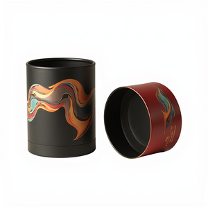 Custom Printed Personality Desgin Cylinder Cosmetic Essential Oils Skincare Eyeliner Cardboard <b>Round</b> Paper Tubes Packaging <b>Box</b> - Product Image 2