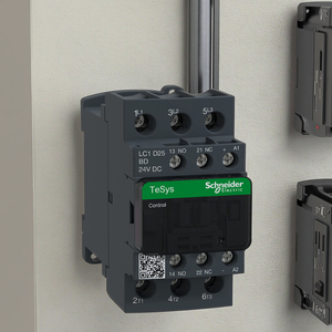 Contactor Schneider Original Nuevo, LC1D25MDC LC1D25FDC LC1D25BDC, Trifásico, 25A, 110V/48V/380V CA - Product Image 1
