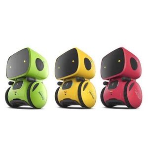 Đa Chức Năng Thông Minh Robot Đồ Chơi Cho Trẻ Em Điện Đầu Học Tập Kể Chuyện RC Công Cụ ABS Nhựa Ánh Sáng Âm Thanh Bốn Bánh Trượt - Product Image 1