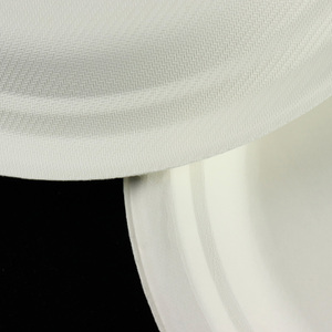 <span class=keywords><strong>Assiette</strong></span> en papier jetable écologique en canne à sucre blanche ronde <span class=keywords><strong>pour</strong></span> pizza, poulet, etc. Emballage <span class=keywords><strong>pour</strong></span> la restauration rapide, vente en gros, à <span class=keywords><strong>emporter</strong></span> - Product Image 4
