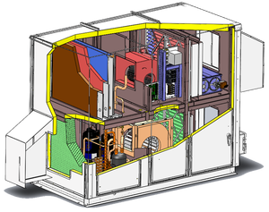 Unité de traitement d'air à récupération de chaleur par pompe à chaleur refroidie par air, moteur AC, capacité de refroidissement pour la déshydratation des aliments - Product Image 6
