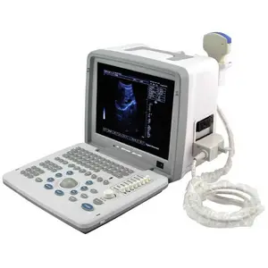 Escáner de ultrasonido veterinario portátil B/N para uso animal