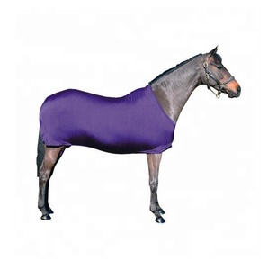 Nueva Manta de Spandex para Caballo, Diseño Elástico Ajustable, Relleno de Algodón, Cómoda y Duradera para Uso Ecuestre - Product Image 1