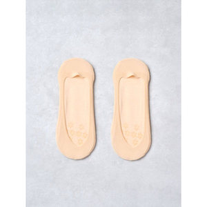 Parche de tacón de silicona suave beige para mujer Alternativa de reparación de zapatos cómodos - Product Image 1