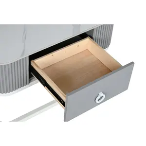 <b>Coffee</b> <b>Table</b> <b>Set</b> <b>of</b> 2 Sintered Stone 70x70x45 - Product Image 1