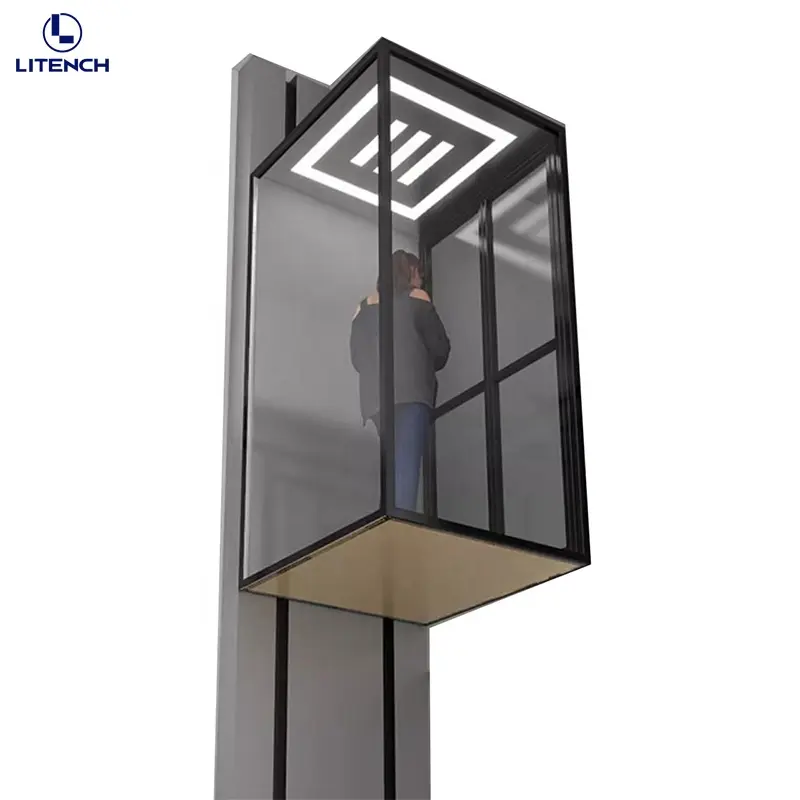 Customize mini home lift one person small household vertical elevator kit