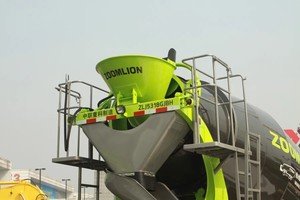 Mejor <span class=keywords><strong>Precio</strong></span> en Maquinaria para Concreto, Camión Mezclador <span class=keywords><strong>de</strong></span> Concreto ZLJ5318GJBHNF <span class=keywords><strong>de</strong></span> 10m³ 8x4 con Sistema <span class=keywords><strong>de</strong></span> Autocarga - Product Image 5