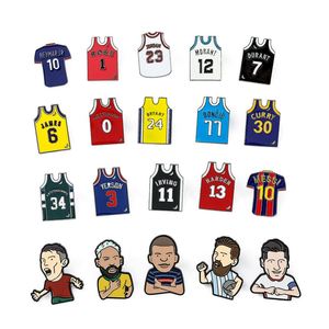 Pin Metálico Galvanizado de <span class=keywords><strong>Estrella</strong></span> de Fútbol para Personajes de Dibujos Animados, Venta Caliente Transfronteriza - Product Image 2