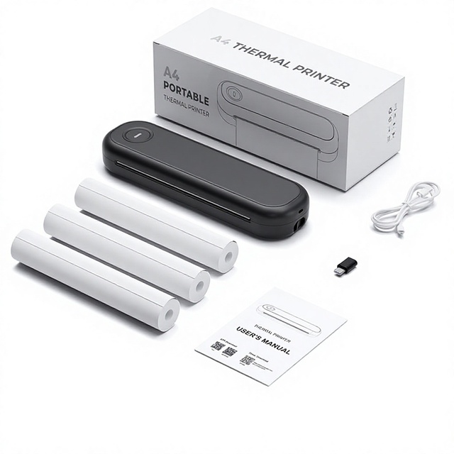 A4 Thermal Printer Portable Home Office for Wireless Handheld Tattoo Inkless Cross-border China