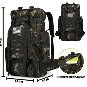 BSCI Customize High Quality Waterproof Material Travel Backpack Back Bag For UNISEX Camping