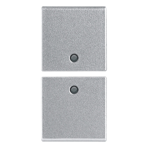 Two Half Keys 1M Neutral Custom Silver Push <b>Button</b> Switches 6.5x4x1mm - Product Image 1
