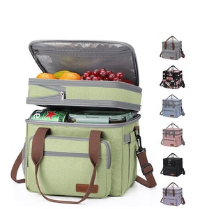 Hochwertige wieder verwendbare auslaufs ichere Liner Großhandel Trage tasche mit großer Kapazität Isolierte Lunch-Taschen Boxen für Frauen