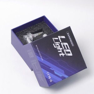 Caja de Embalaje de Cartón de Lujo con Logotipo Personalizado, Caja de Embalaje para Faros de Coche, Cajas de Embalaje para Bombillas LED con Inserto de Espuma - Product Image 2