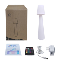 Lampu LED Lampscate 180cm Isi Ulang Nirkabel Tahan Air IP65 Remote Control untuk Hotel Mall Plaza RGB OEM