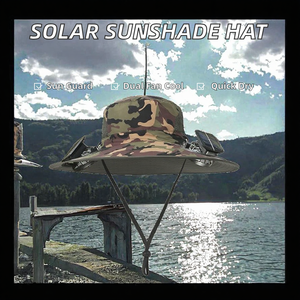 Chapeau Bob Solaire à Large Bord Anti-UV UPF 50+ Respirant et Imperméable pour la Pêche, la Randonnée et la Plage - Product Image 3
