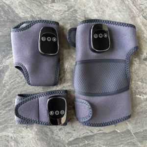 Joelho/pulso/tornozelo massageador com calor e compressão atualizado 5 níveis de aquecimento e 3 pressionando níveis e 3 níveis de vibração - Product Image 4