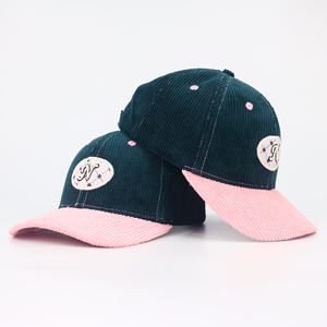 หมวกเบสบอล Tcap China 6 แผ่นปักลายสองสี ปักโลโก้ตามสั่ง - Product Image 1