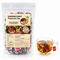 Thé aux herbes chinoises de qualité supérieure avec ginseng, baies de goji et jujubes – Usine de sachets de thé OEM/ODM en gros