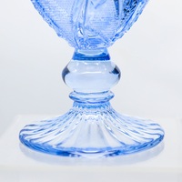 Verres à vin géométriques de 320 ml, faits à la main, écologiques, électro-plaqués, ambre et rouge, design vintage en relief