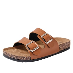 Ciabatte da Spiaggia <span class=keywords><strong>in</strong></span> <span class=keywords><strong>Sughero</strong></span> con <span class=keywords><strong>Suola</strong></span> <span class=keywords><strong>in</strong></span> Eva e Fibbia, <span class=keywords><strong>Sandali</strong></span> da Donna con Cinturini, Tendenza 2026, Traspiranti e Antiscivolo - Product Image 6