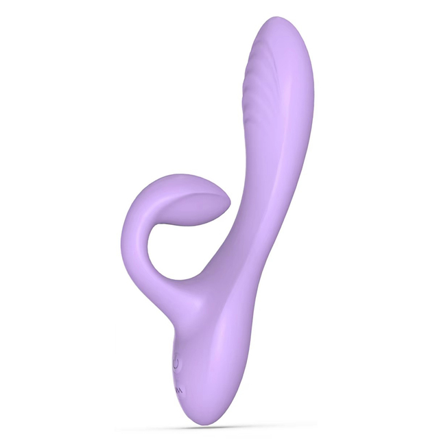 Rabbit Vibrator for Women Swing Clitoral Stimulator G Spot Massager Dual Stimulation Powerful Vibration Quiet Silicone Sex Toys