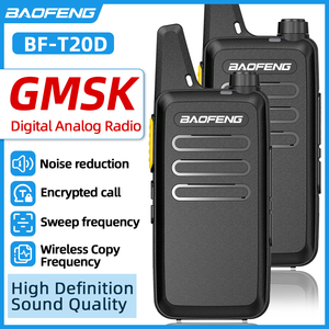Talkie-walkie numérique Baofeng BF-T20D GMSK UHF Réduction du bruit Fréquence sans fil Cryptage Appel Type-c Charge VOX Radio amateur - Product Image 1