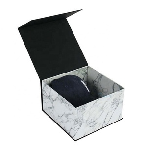 Gracesmart CarePack customized luxury baseball cap packaging fedora hat packaging box for snapbacks with window