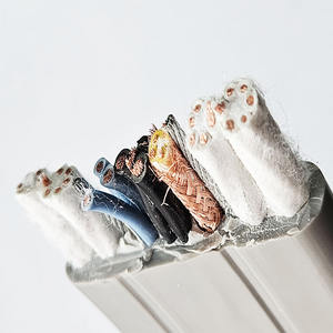 Многоядерный экранированный Плоский подъемный кабель 12 ядер 0, 5 мм2 для кабелей управления лифтом TVVBG кран плоский кабель - Product Image 2