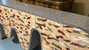 Italian Deluxe Corner <b>Table</b> Heterosexual Living Room Marble Side <b>Table</b> Unique Hallway Marble Entryway <b>Table</b> Heterosexual Living - Product Image 5