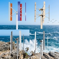 Aerogenerador Vertical de 20KW con Levitación Magnética y Generador de Imán Permanente para Sistemas de Energía Fuera de la Red para Hogares y Granjas