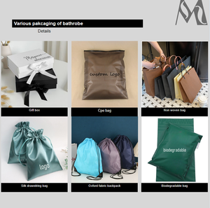 <span class=keywords><strong>Accappatoio</strong></span> per Salone di Bellezza Taglia Unica, Personalizzabile, Leggero in Cotone, <span class=keywords><strong>Accappatoio</strong></span> Waffle per Spa e Hotel, per Uomo e Donna - Product Image 5