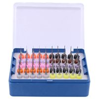 Jeu de forets droits RUIMENG pour circuits imprimés, à cannelures spirales, en carbure non revêtu, 0,3 mm - 12 mm, pour gravure CNC de cartes de circuits imprimés, pierres et bijoux