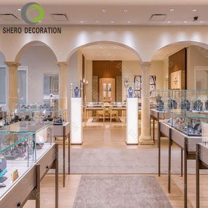 Vitrine à bijoux de haute qualité avec éclairage LED, présentoir de comptoir pour bijoux - Product Image 3