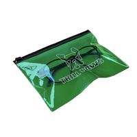 Sac d'emballage de bijoux à fermeture éclair 2022 Fashion, Mini pochette à fermeture éclair transparente en PVC personnalisé pour bijoux/collier