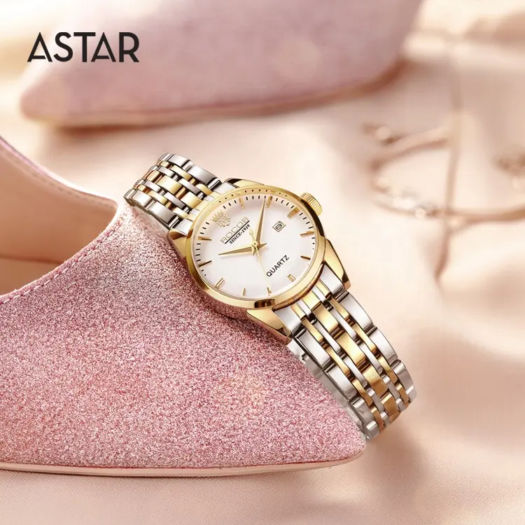 Stock High Quality Vintage 3atm Water Resistant Japan Movt Quartz Woman Lady Stainless Steel Watch Case Price For Sale