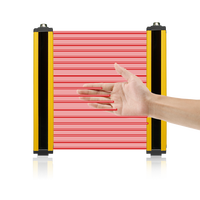 Barrière de sécurité photoélectrique Jingjiang pour automatisation industrielle, capteur de rideau lumineux, distance de détection 0,2-3m, série TCB