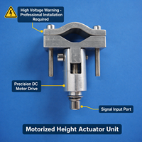 Contrôleur de hauteur de torche automatique JLE CNC TECH Fangling F1621P avec moteur à roulement, précision de 5 mm, 2-30 mm pour machine de découpe oxy-gaz