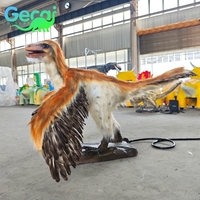 Tema Parkı İçin Süper Gerçekçi Animatronik Dinozor |   DC Motorlu Hareketli Dinozor Modeli Ses Efektleriyle