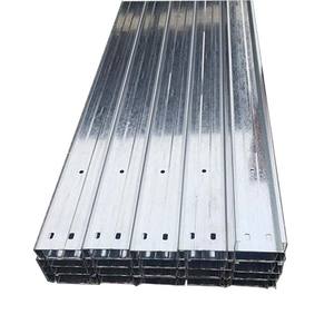 Venta al por mayor personalizado 63mm x 40mm x 5mm canales de acero inoxidable sistema de montaje solar <span class=keywords><strong>Purlin</strong></span> para la construcción de estructuras de acero - Product Image 3